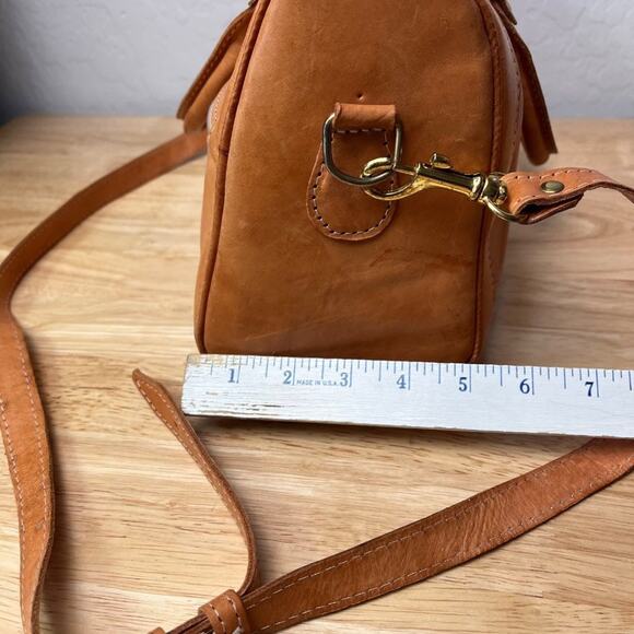 Vintage Kaisty Paraguay Pure Leather Shoulder Essential Adjustable Bag - Picture 8 of 10